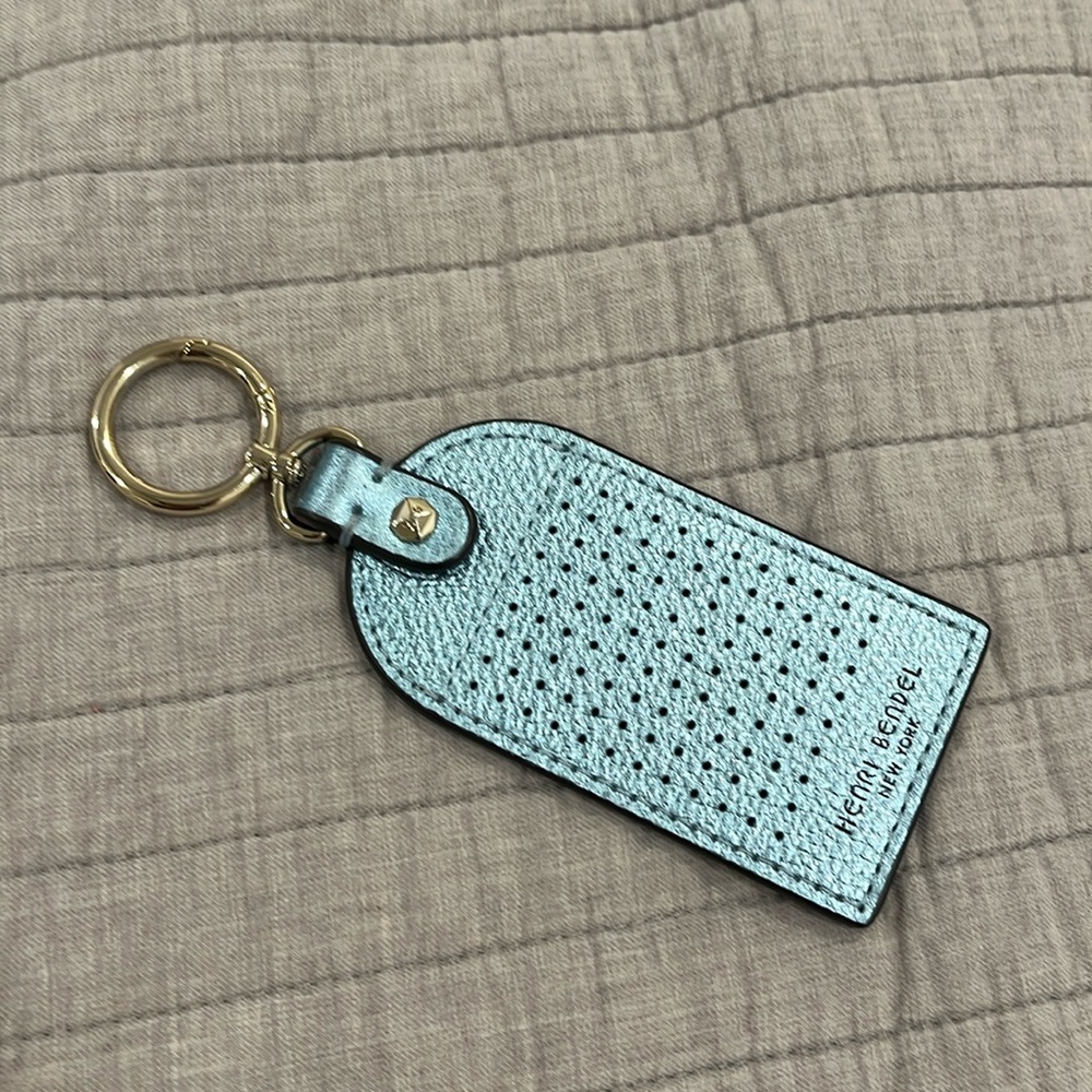 Bendel large influencer bag tag charm keychain
